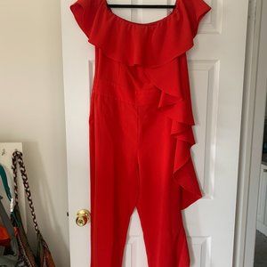 Red/Orange Zara Jumper, bright and vibrant